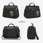 Lifetime warranty Fashion men's shoulder bag Chinese style handbag suitable for 11 inch tablet computer waterproof shoulder bag dragon series