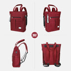 Mochila deportiva informal Tigernu T-S8632, resistente al agua, con carga USB, para portátil, para niñas y mujeres