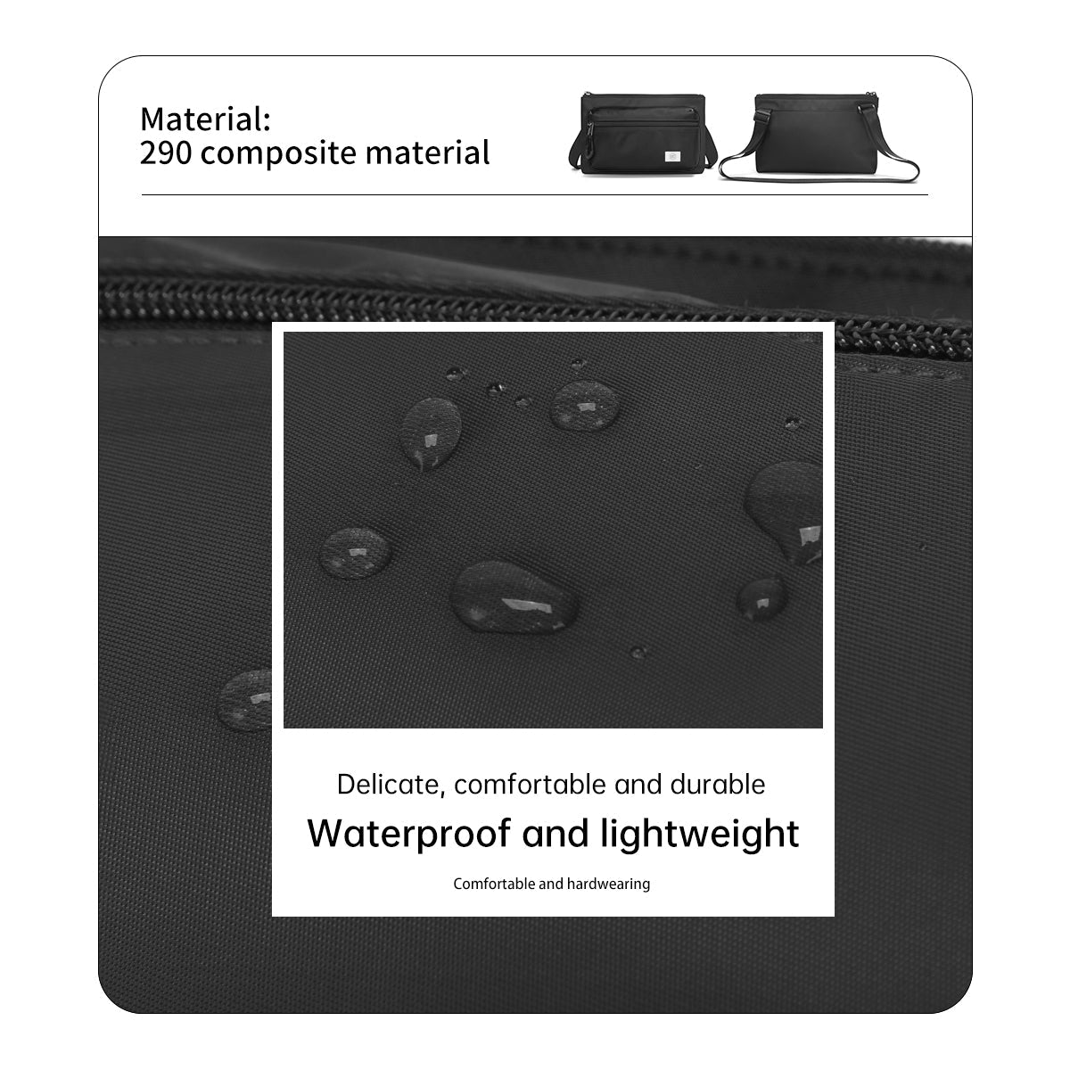 Tigernu Men Shoulder Bag 7.9inch IPad Bag For Men Lightweight Crossbody Bags Male Casual Sling Bag Waterproof Handbag Mini Bags