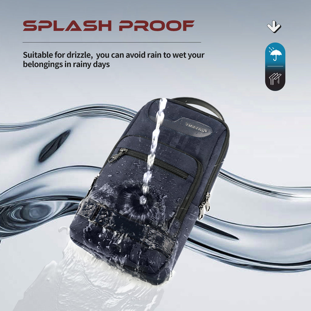 Tigernu Retro Series Crossbody Bag Chest Bag Casual 7.9" iPad Shoulder Bag