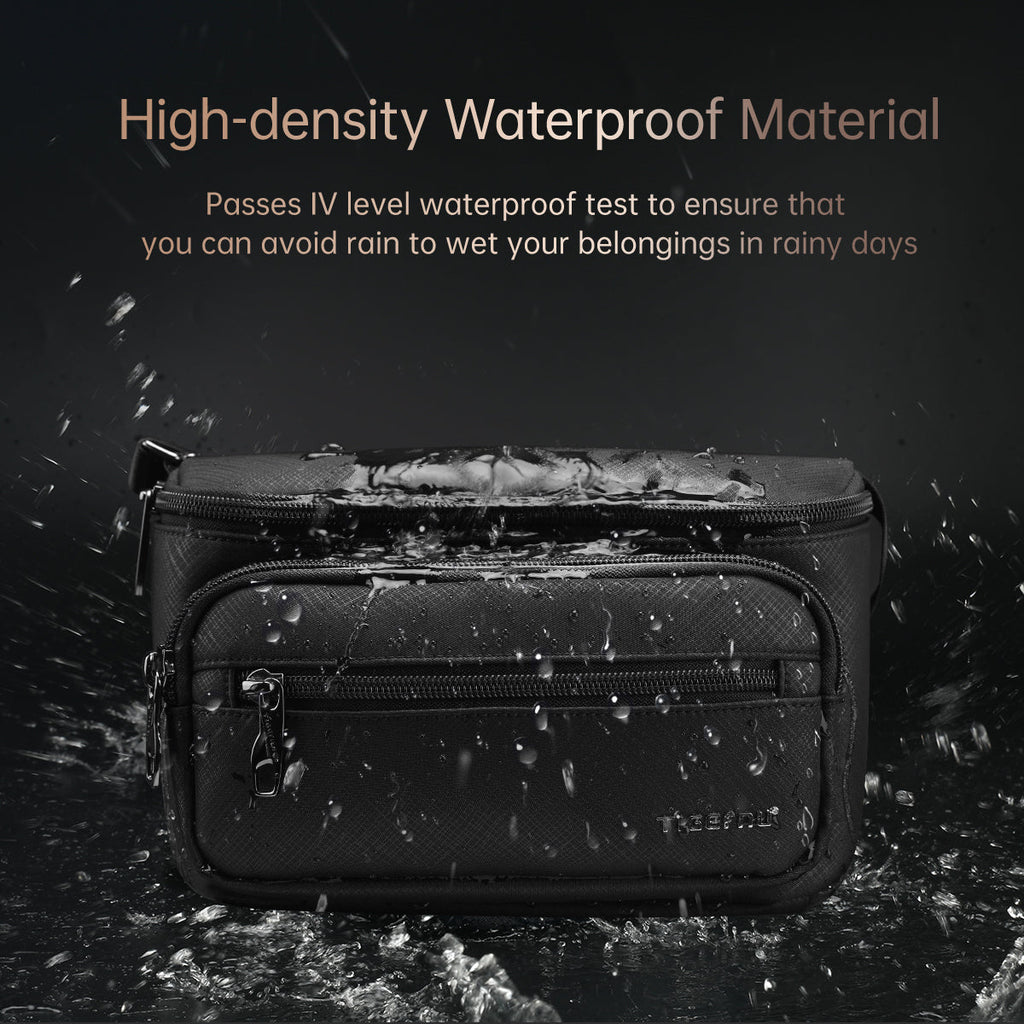 Lifetime warranty, simple lamps, weight, men's shoulder bag, Oxford, wrinkle proof, waterproof travel bag, men's fashion messenger bag