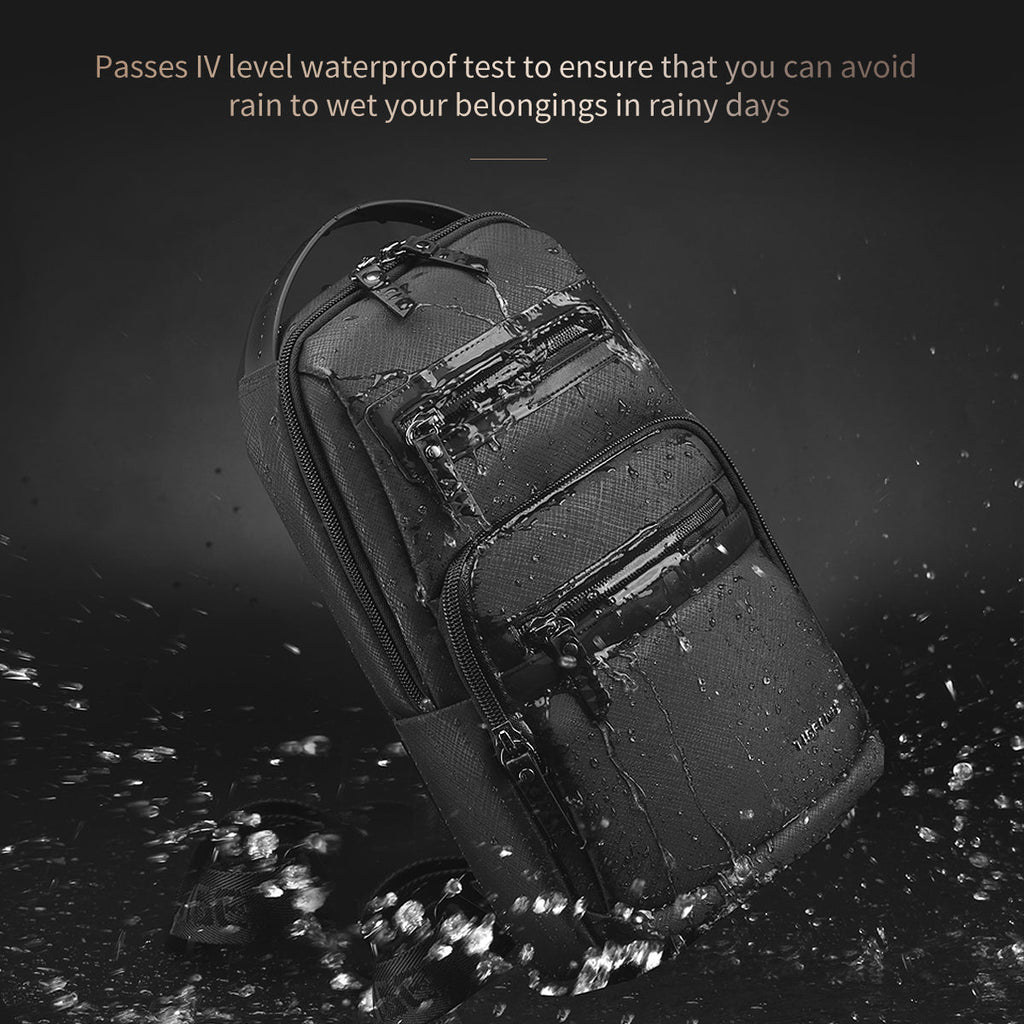 Fashion men's Tigernu mini travel bag, high-quality waterproof shoulder bag, small cross body, messenger, connection series