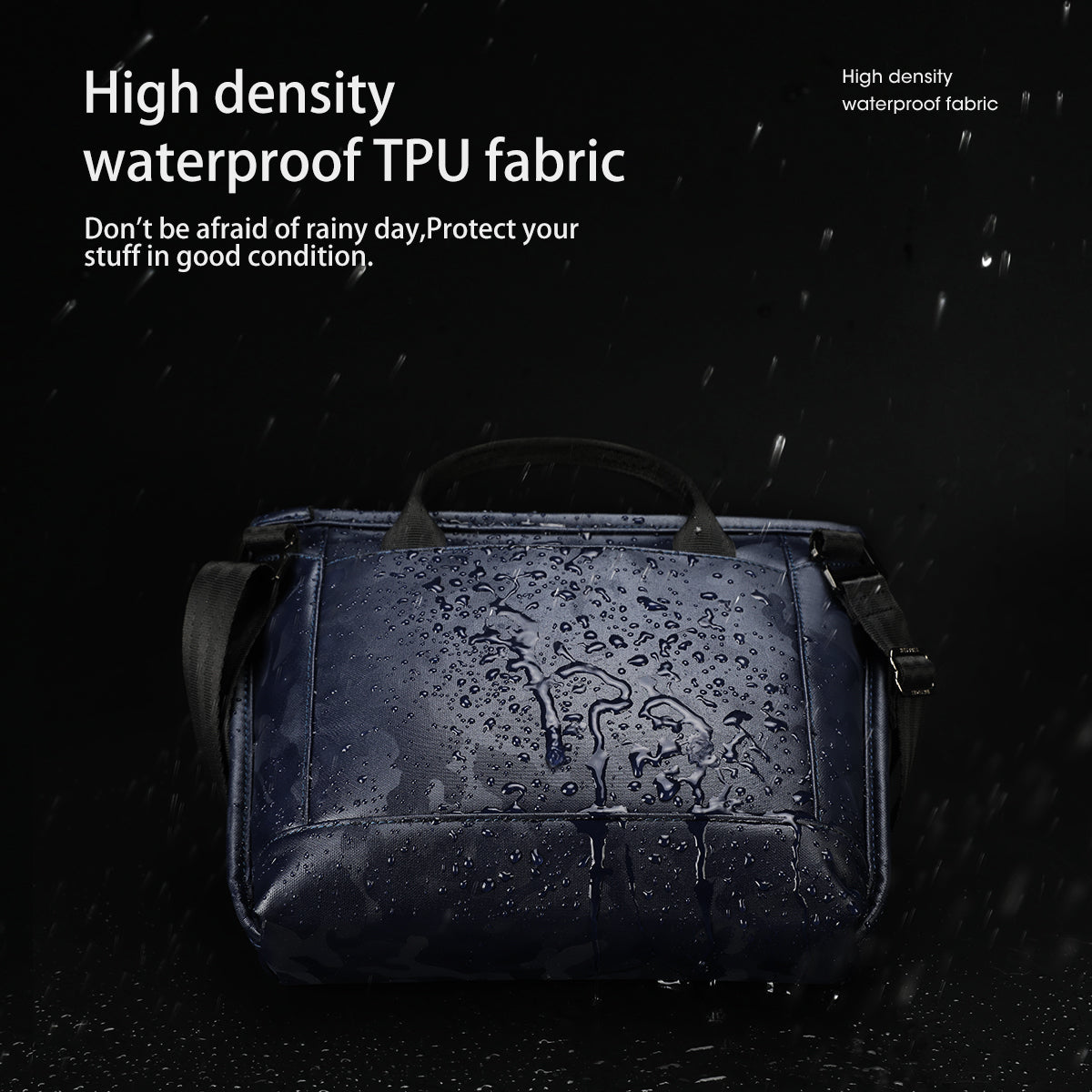 Lifetime warranty, men's TPU shoulder bag, waterproof, 7.9 inch, tablet, shoulder bag, mini,