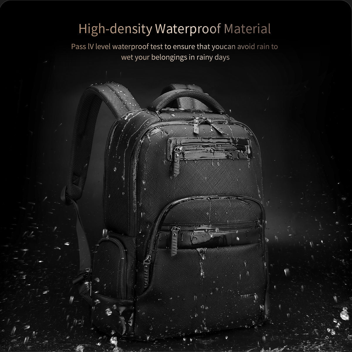 Tigernu Anti-theft Laptop Backpack 15.6" Anti-wrinkle Waterproof Oxford Backpack Men Fashion Travel Bag Backpacks Connect Series