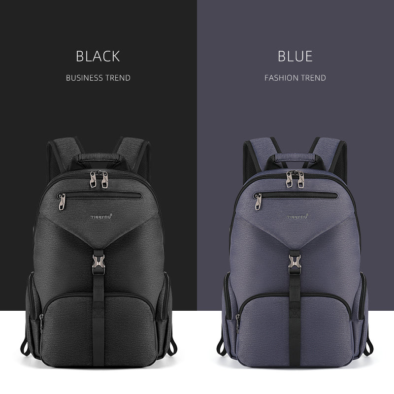 Men's waterproof laptop backpack 14 inch, with laptop compartment