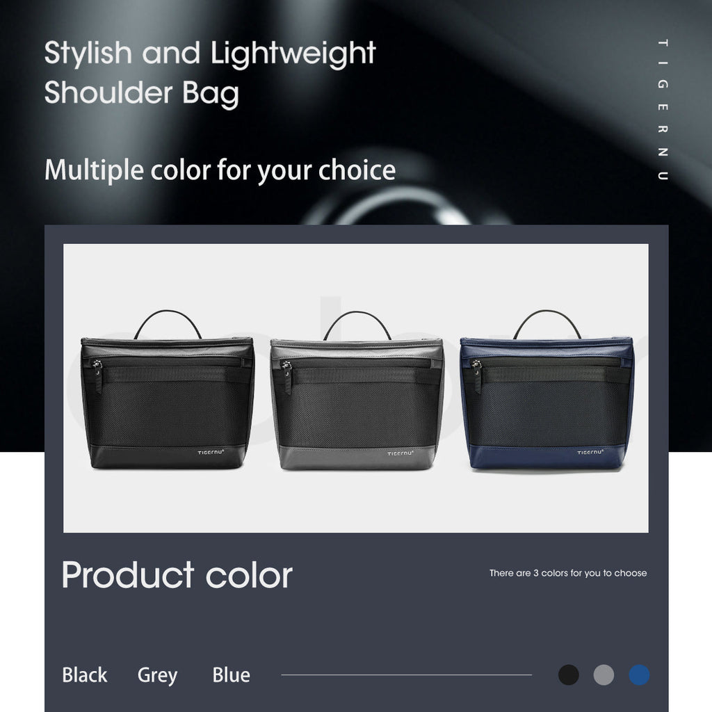 Lifetime warranty, men's TPU shoulder bag, waterproof, 7.9 inch, tablet, shoulder bag, mini,