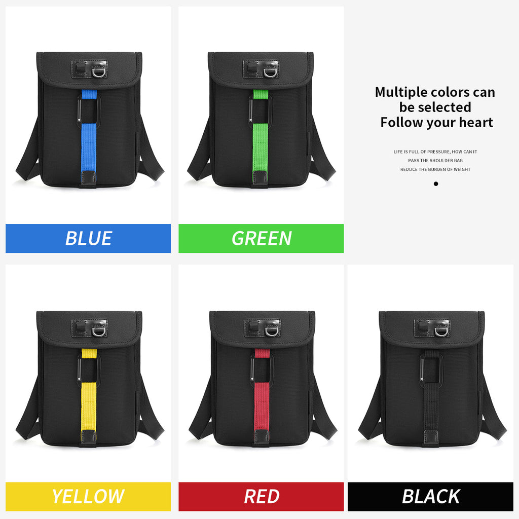 Lifetime Warranty Waterproof Men’s Shoulder Bag Fashion Lightweight Sling Bags Mini Casual Crossing Bag For Phone Banana Bag