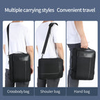 Lifetime warranty, business men's shoulder bag 15.6 inch laptop, fashion travel mini shoulder bag, shoulder bag, sling, classic series