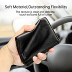 Tigernu, new style, men's artificial leather short wallet, RFID, men's leather wallet, business coin wallet, men's black thin light, designer clip, handbag