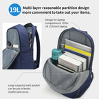 Lifetime warranty, 15.6 inch classic laptop backpack, men's anti-theft travel backpack, high-quality waterproof school backpack