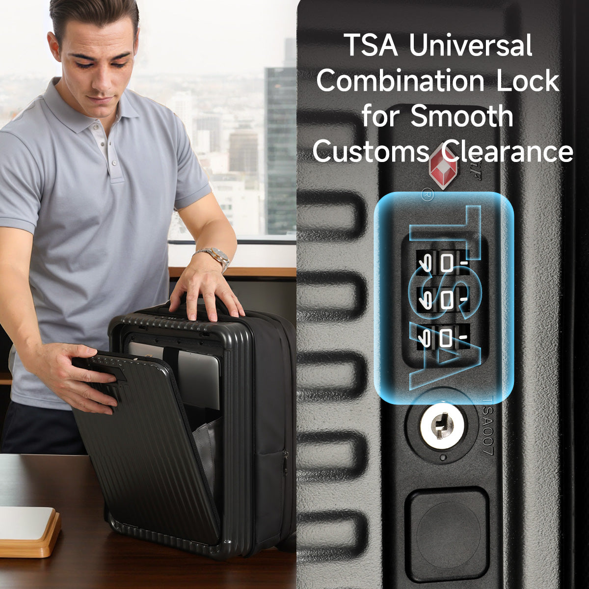 Tigernu New Design Leisure Large Capacity Commuting Business Travel Backpack Water-resistant Computer Bag for Men