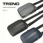 Lifetime Warranty TPU Waterproof Men’s Shoulder Bag Fashion Lightweight Sling Bags Mini Casual Crossing Bag For Phone Banana Bag