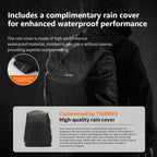 Mochilas Tigernu para hombre, mochilas para cámara, mochilas para portátiles de 14 y 15,6 pulgadas, mochilas para drones, funda impermeable, mochilas de viaje, mochilas 