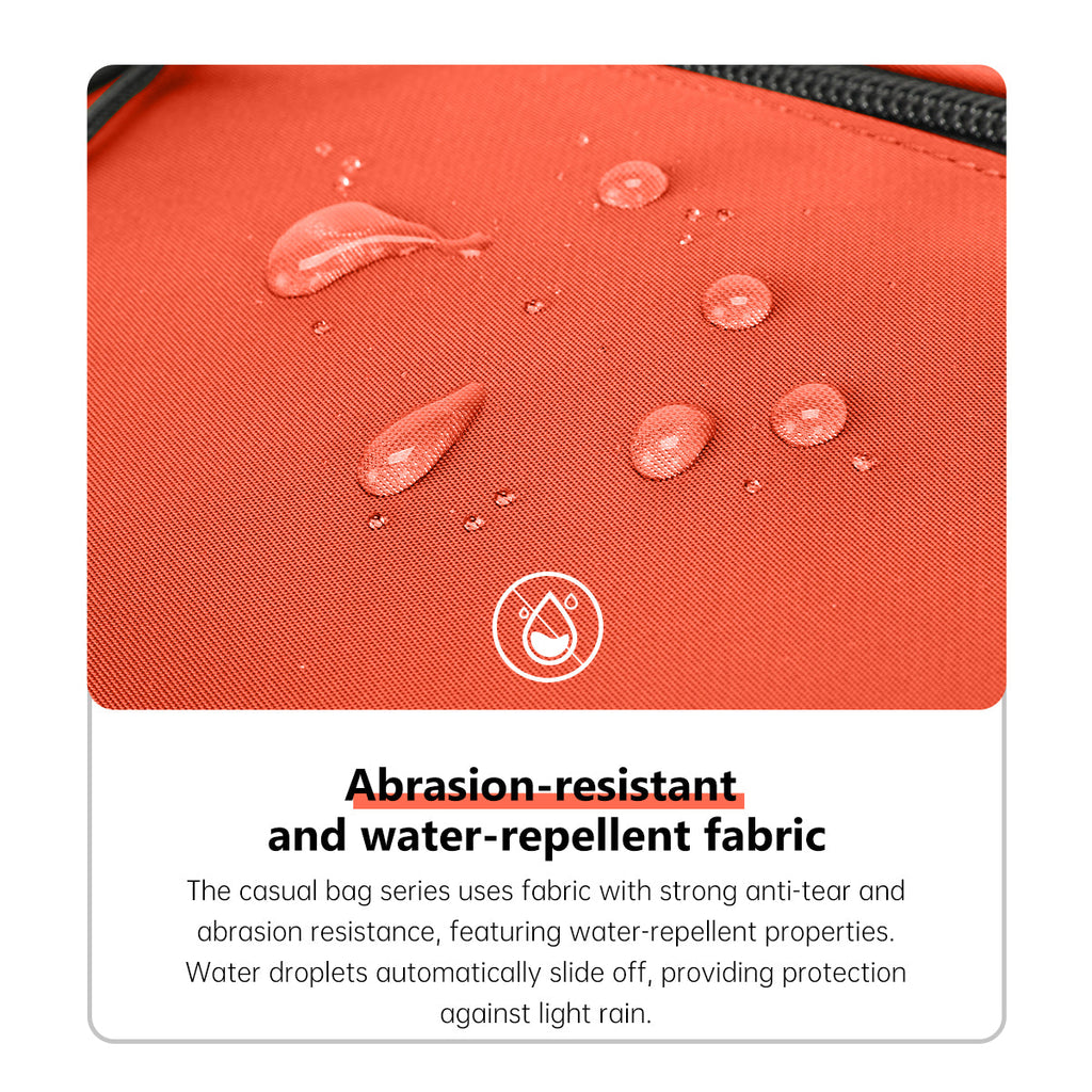 igernu T-S8621 men waterproof fashion belt fanny waist bag money clip shoulder daily chest bag