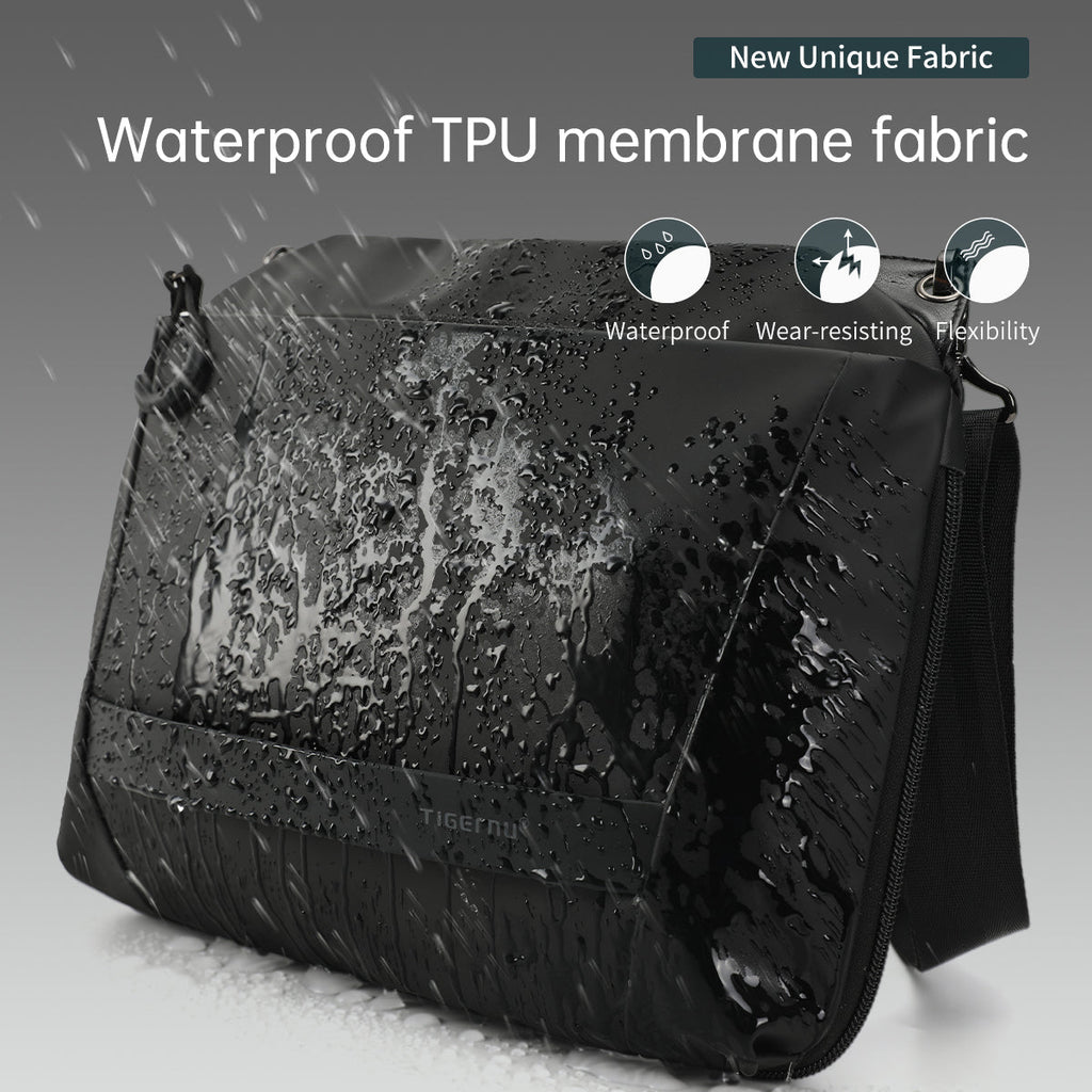 Tigernu T-S8359 customize brand new design expandable casual cross body bag teenager messenger bag for men