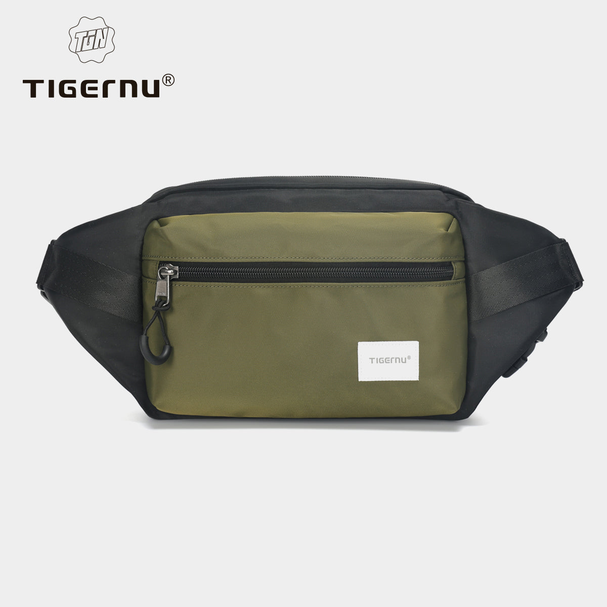 igernu T-S8621 men waterproof fashion belt fanny waist bag money clip shoulder daily chest bag