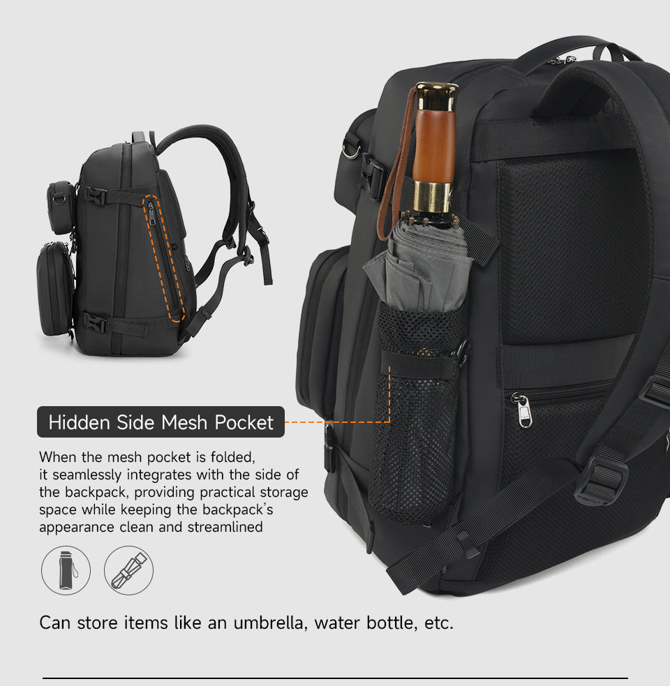 Tigernu brand new T-B9836 Large capacity Charging Port Detachable Style Multi-functional Backpack