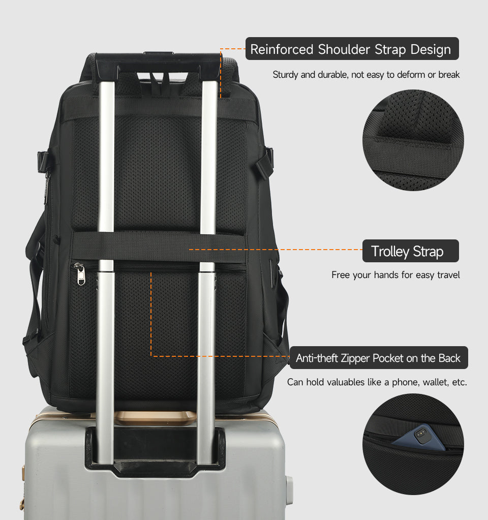 Tigernu brand new T-B9836 Large capacity Charging Port Detachable Style Multi-functional Backpack