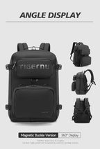 Tigernu brand new T-B9836 Large capacity Charging Port Detachable Style Multi-functional Backpack
