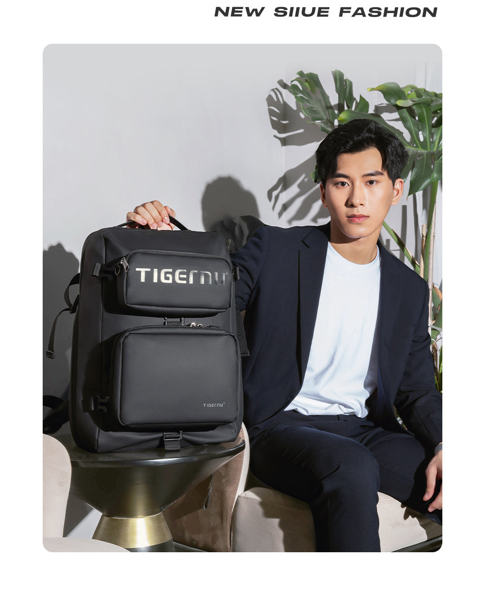 Tigernu brand new T-B9836 Large capacity Charging Port Detachable Style Multi-functional Backpack